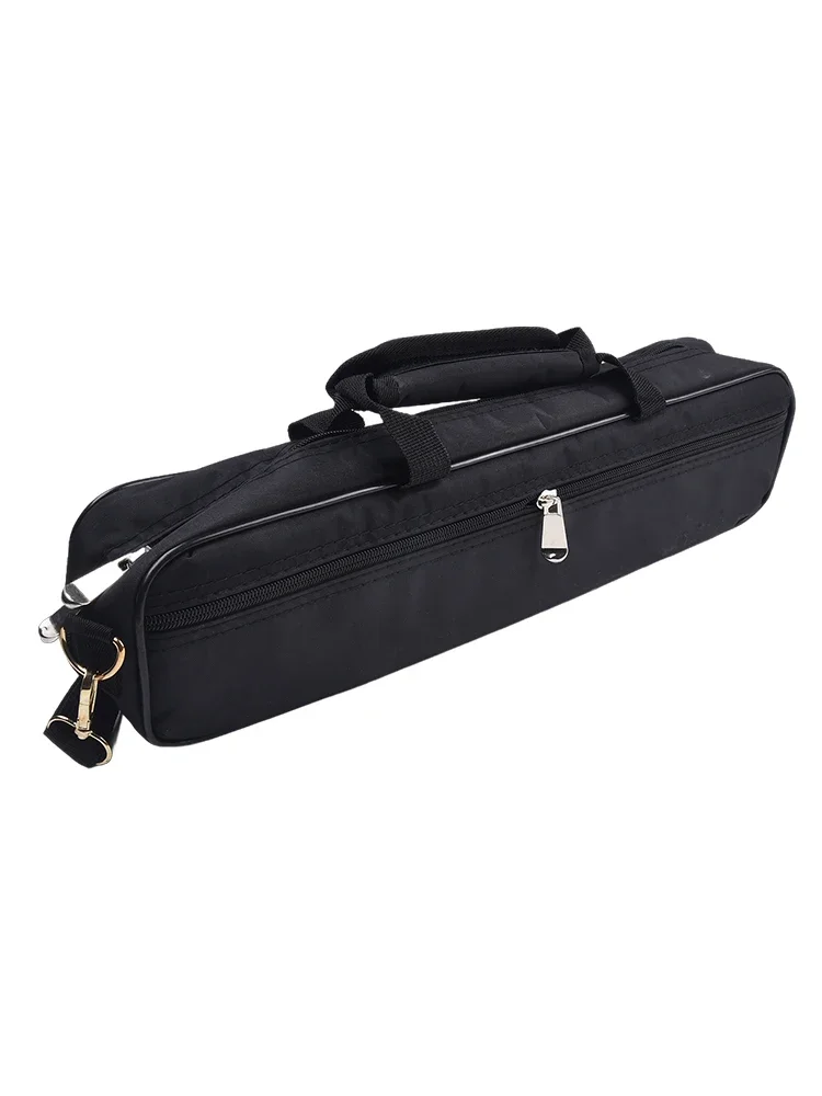 Bag Flute Bag Case With A Thickened Sponge Liner With Side Pocket Liftable And Carryable Design 16 17 Hole Flutes