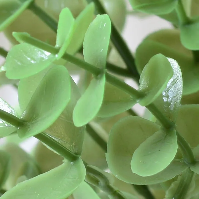 Gesimuleerde Bladgroene Huisdecoratie Plant Ornament Groene Zijden Doek Gesimuleerd Geldblad