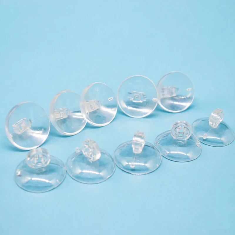 Aquarium Suction Cup 10PC Fish Tank Oxygen Pipe Holder Air Pump Accessories Suitable for Oxygen Tubes Ranging from 4 to 6mm