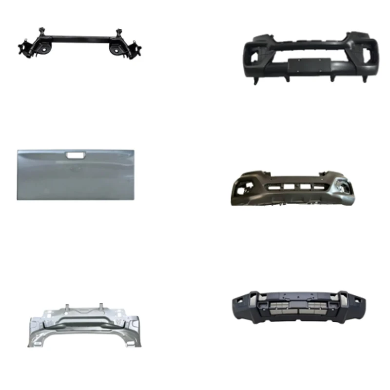 Rear torsion beam assembly  Front bumper trunk rear panel assembly  Front bumper rear panel assembly  Front bumper body