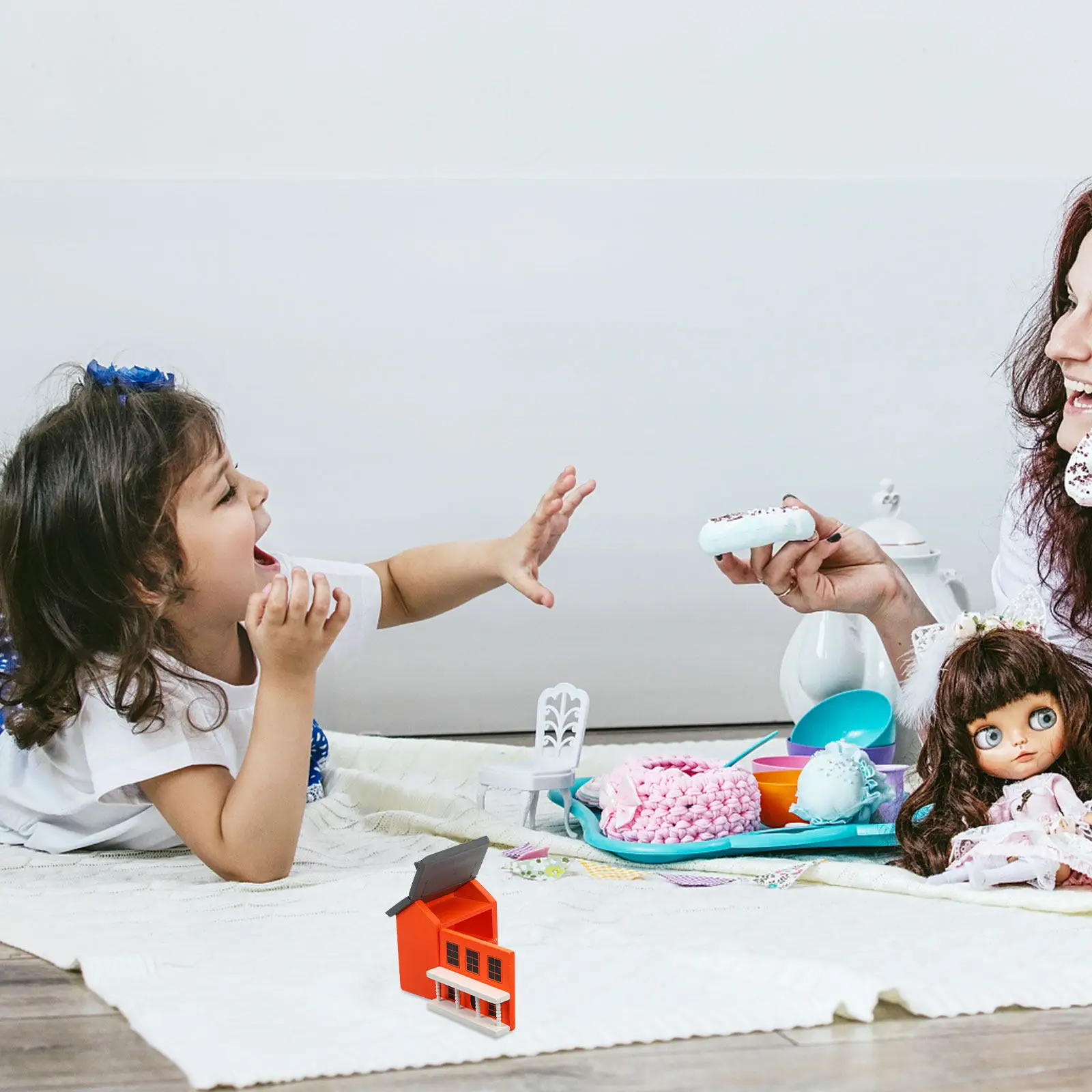 

Миниатюрный деревянный домик, декоративный элемент для сада, украшение для микроландшафта, аксессуар для мини-виллы