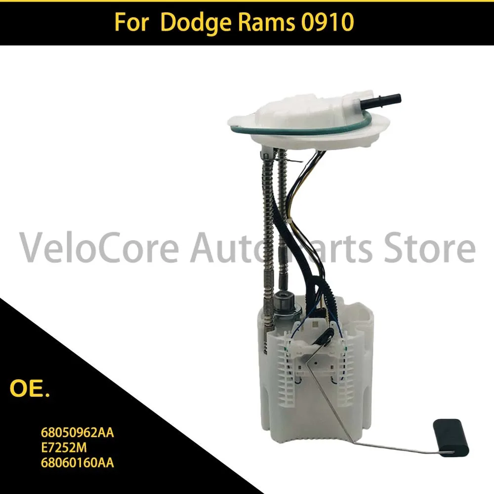

For Dodge Ram 09-10 Fuel Pump Assembly 68050962AA E7252M 68060160AA