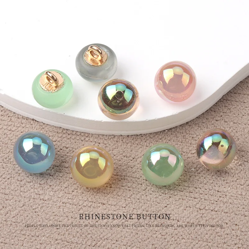 30 قطعة/الوحدة 10 مللي متر الملونة الراتنج الفطر زر المرأة الرجعية قميص سترة زر الأطفال سترة زر الزخرفية N404