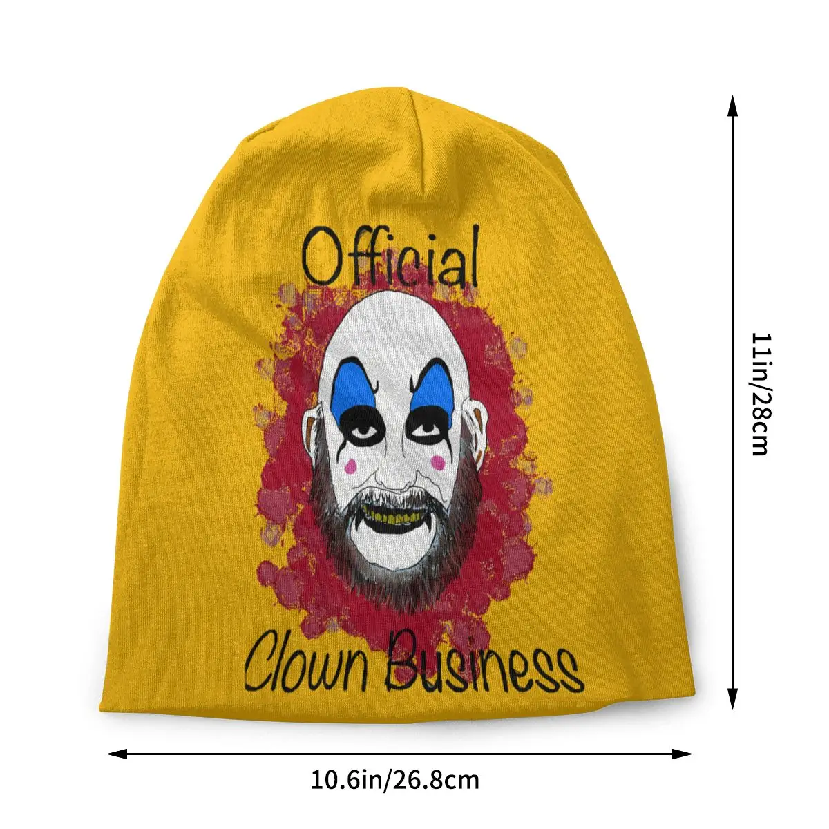 House Of 1000 Corpses Horror Movie Thin Skullies Beanies Caps Idol Gifts Fot Hat Sport Sports Bonnet Hats for Men Women