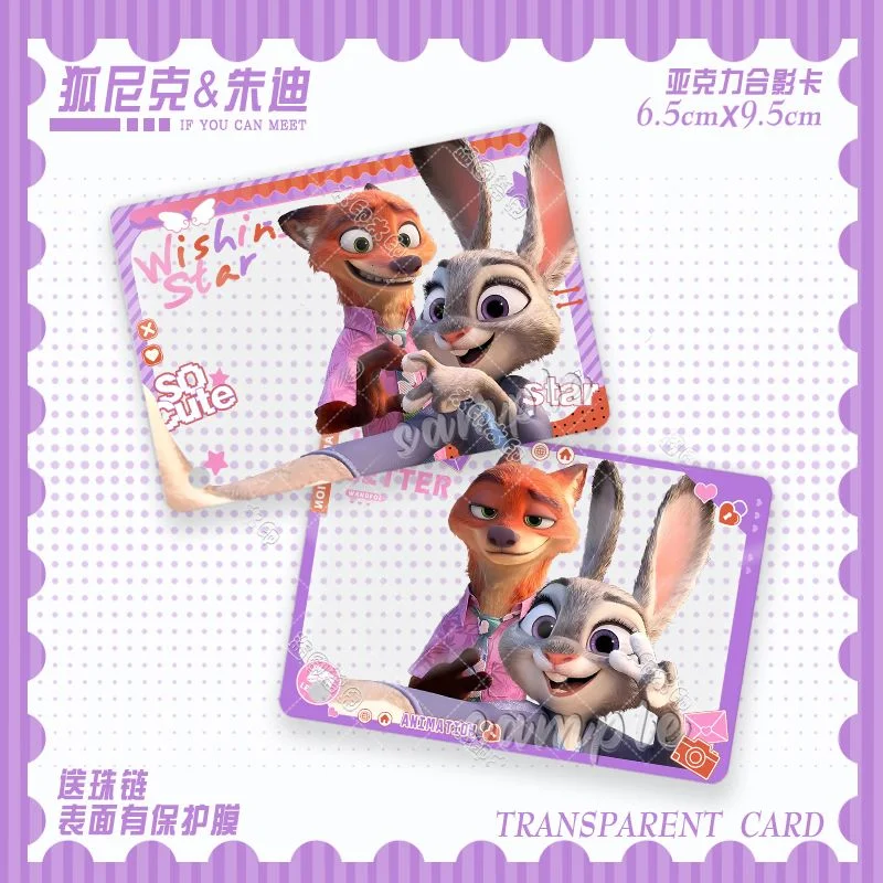 Disney Zootopia 2 Nick Judy Acrylständer Actionfigur Spielzeug Desktop-Ständer Modell Raumdekoration Firend Fans Spielzeug Männer Frauen Geschenke