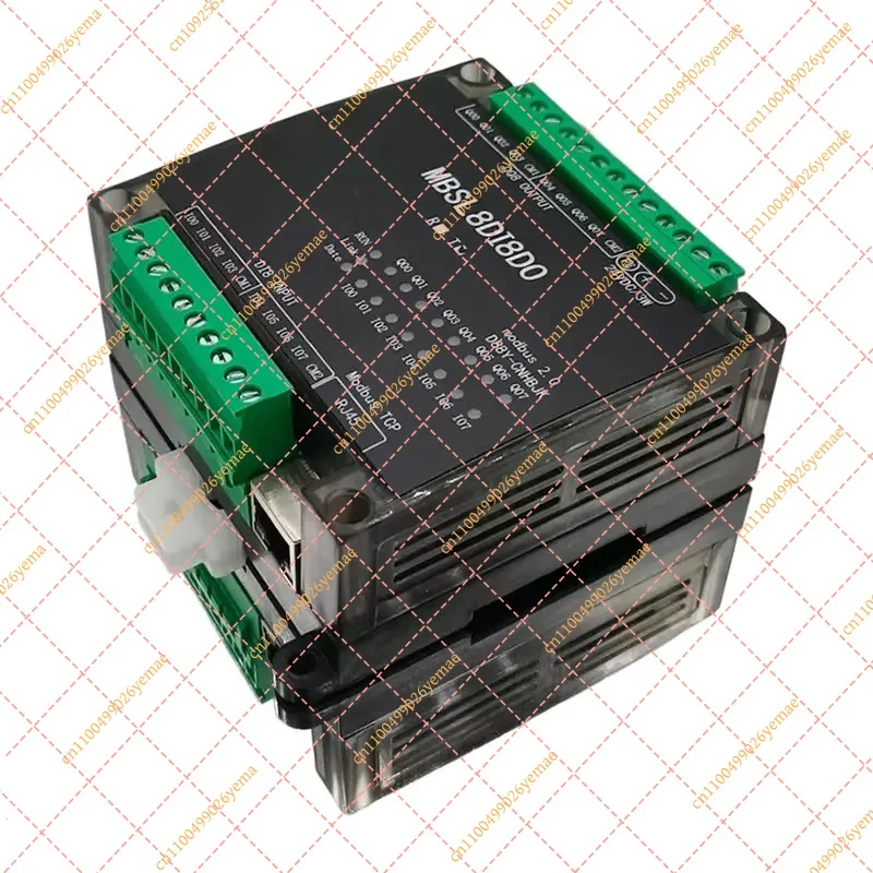 MBSL8DI8DO-TCP Ethernet Remote IO Module - 8 Channel Isolated Digital Input & Relay Output with Modbus TCP Protocol