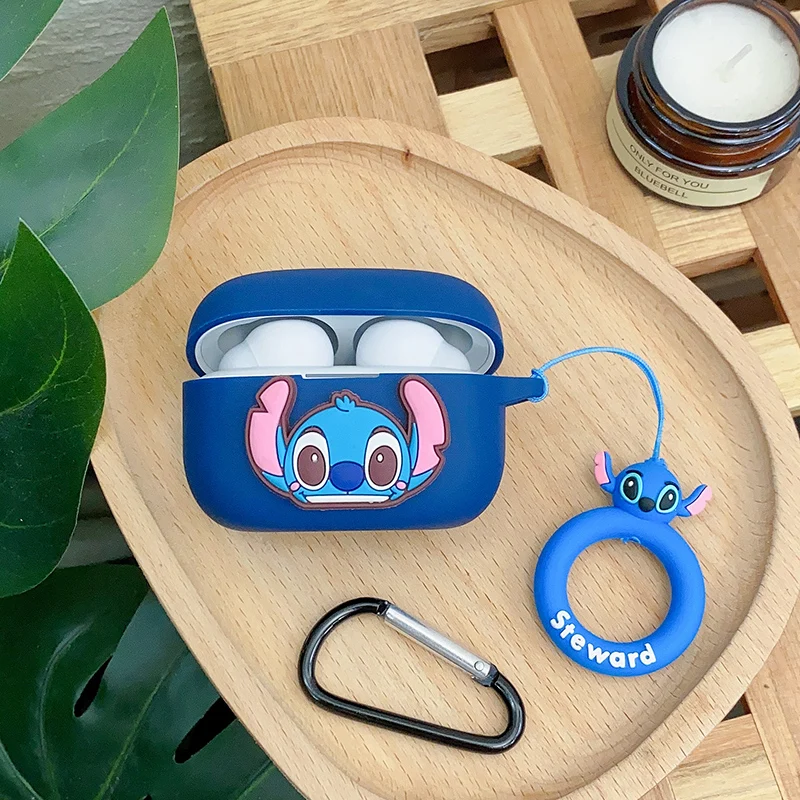 Cartoon Disney Kopfhörer Fall Hülse Für Sony LinkBuds S Silikon Drahtlose Bluetooth Ohrhörer Schutzhülle Mit Lanyard