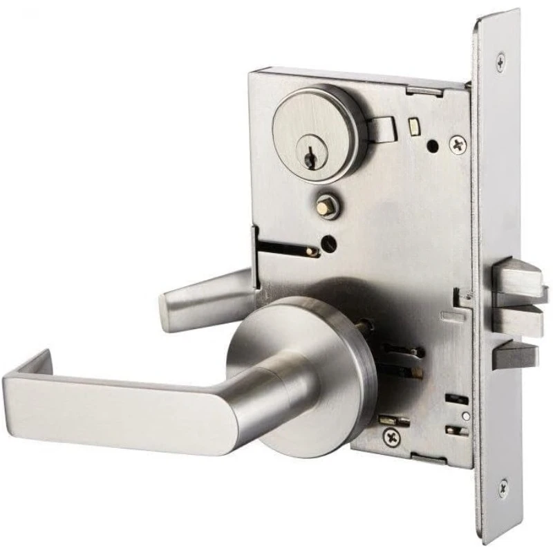 Commercial Mortise Lockset with Lever for Entry/Office Door