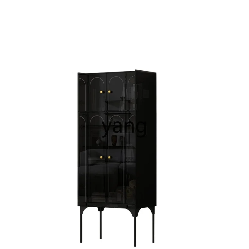 

Yjq Light Luxury Sideboard Cabinet Modern Minimalist Living Room Acrylic Storage Storage Wall High Cabinet