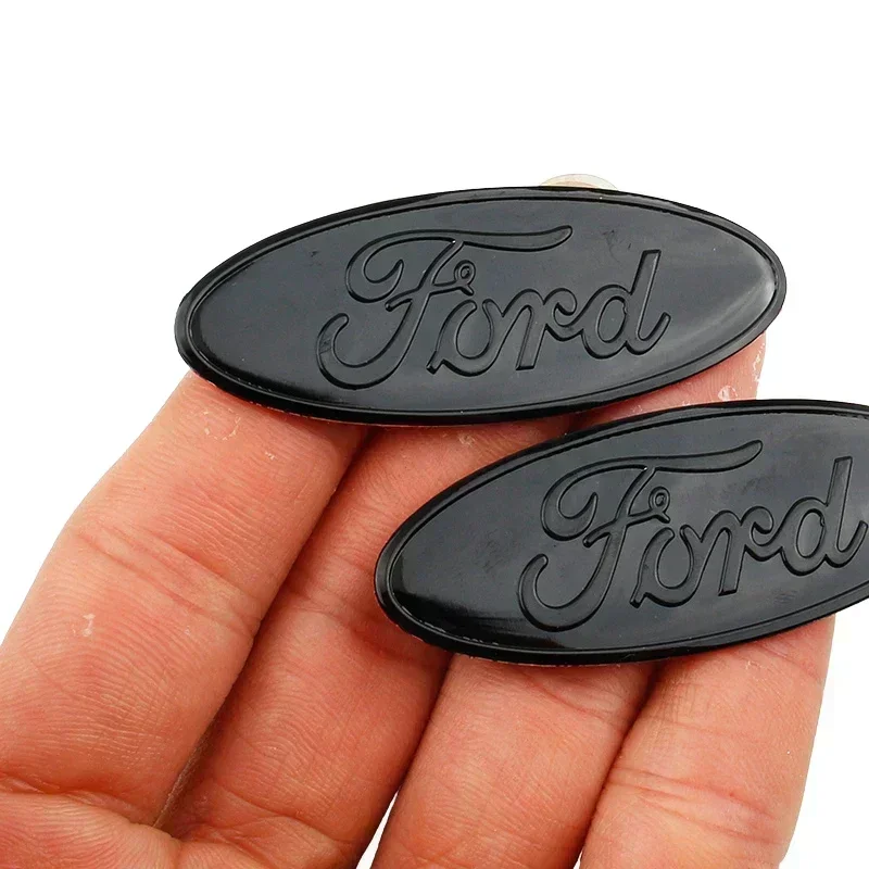 Epoxy Aluminum Car Steering Wheel Sticker for Ford Ranger Explorer Focus 2 3 Fiesta Fusion Escape Kuga Transit Mondeo Decoration