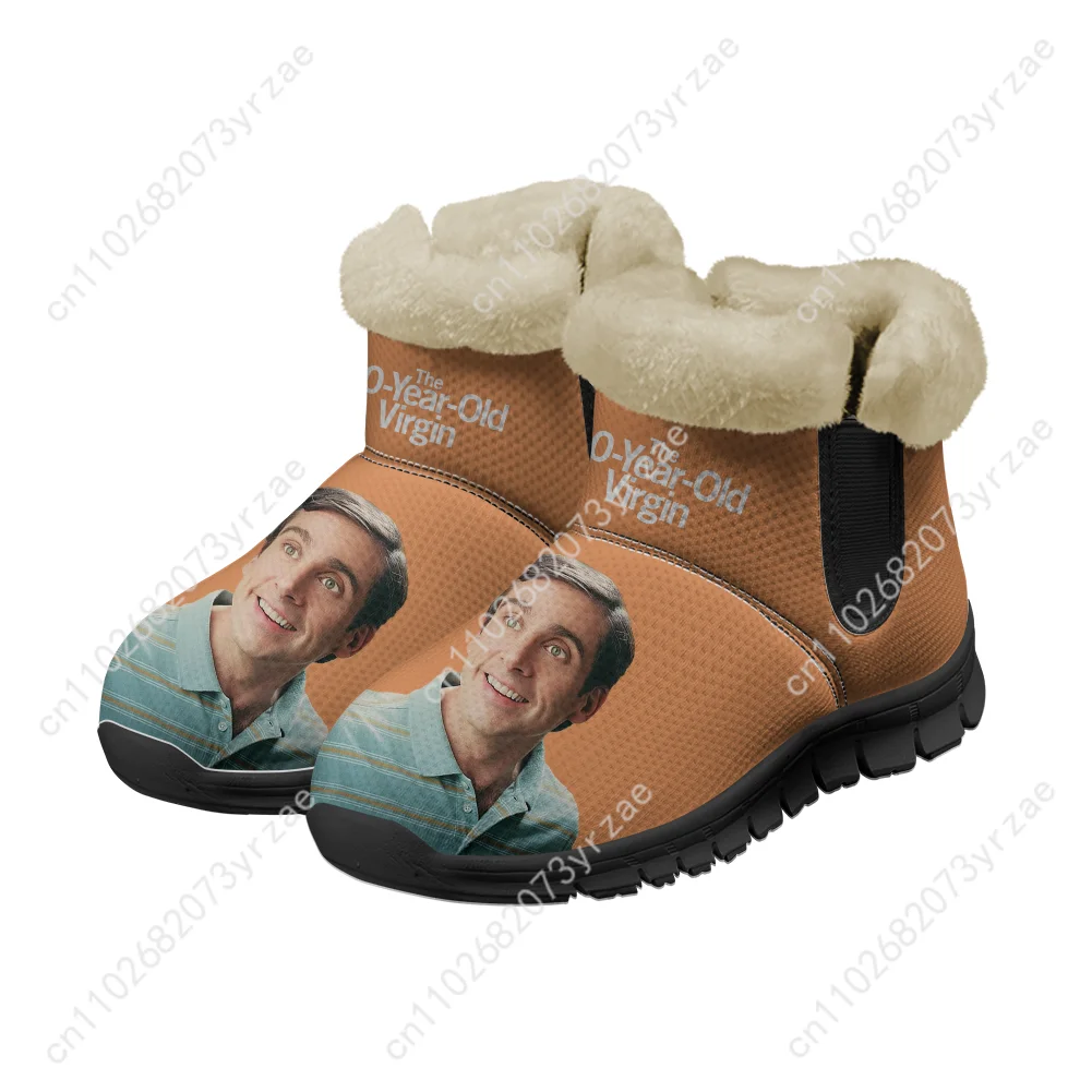 The 40 Year Old Virgin Snow Boot Men Women Teentager Warm Boot High Quality Personalized Casual Lightweight Sneaker Custom Shoes