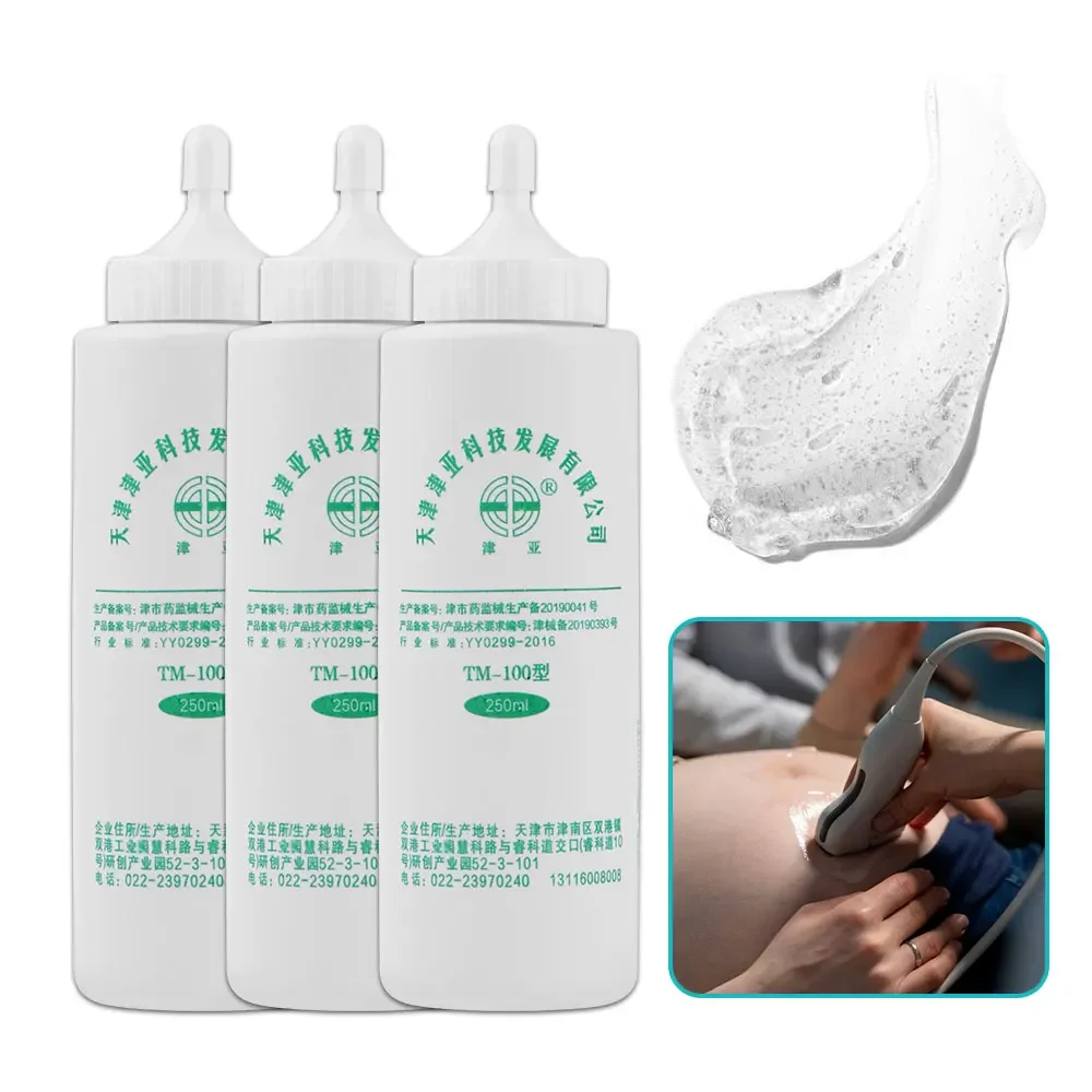 

250ml Conductive Gel For EMS RF Face Body Beauty Machine Pressotherapy Physiotherapy Device Ultrasonic Coupling Agent