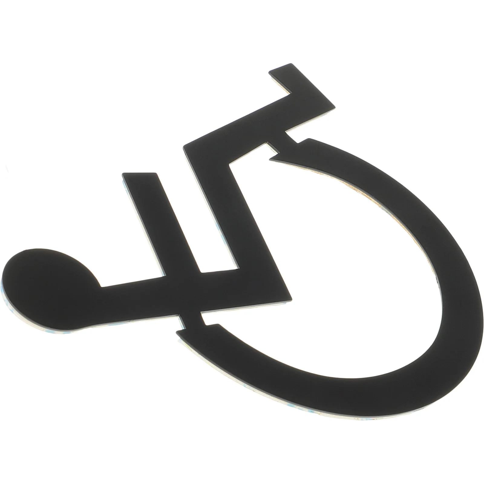 

Disabled Signs Stainless Steel Wheelchair Bathroom Restroom Handicap Door Sign Large Size Easy Installation Public