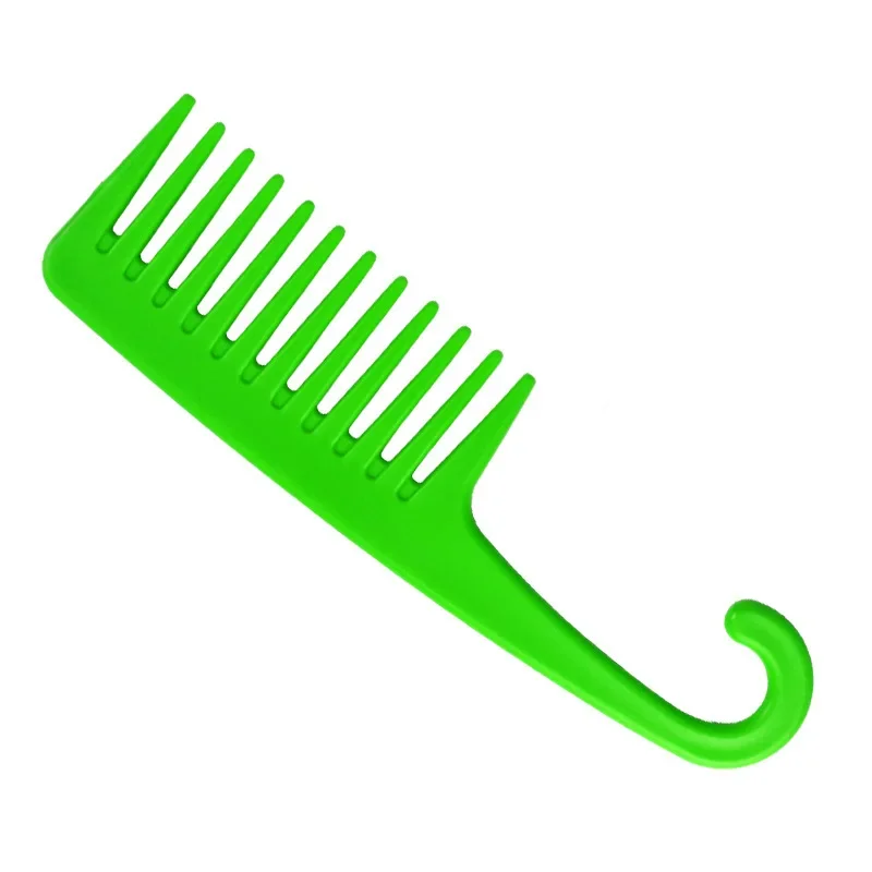 1 Stück Hitzebeständiger Großer Biegekamm Antistatischer Breiter Biegehakenkamm Speziell für Echthaar-Perücken Haarstyling-Werkzeug – Detail 7