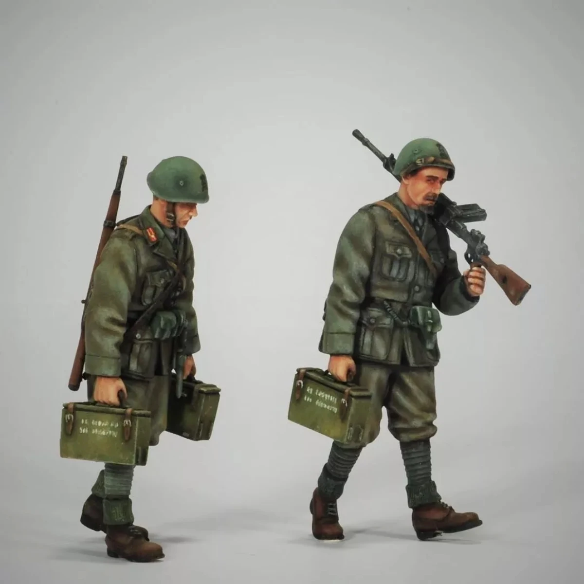 1/35 resin soldier model GK - Italian infantry - unassembled and unpainted DIY kit 954R