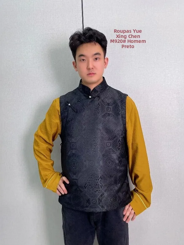 chaleco-de-una-sola-capa-para-hombre-hecho-a-mano-con-botones-ropa-etnica-estilo-regular-tela-de-saten-de-seda-tibetana