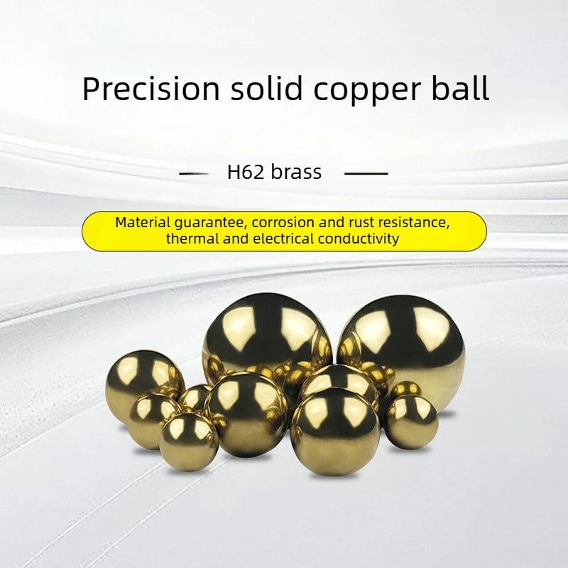 

H62 Твердые медные шарики 0,5 мм, 1 мм, 5 мм, 8 мм, 10 мм, 15 мм, 20 мм, 25 мм Прецизионные шарики из чистой латуни
