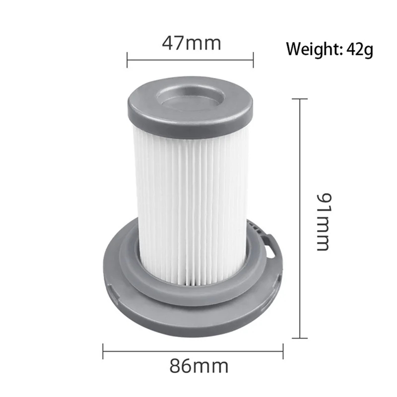 A76G-7Pcs ينطبق على Rowenta Good Lucky Vacuum Mall ZR009005/X-FORCE FLEX8.60 مرشح مرشح قطع غيار المكنسة الكهربائية