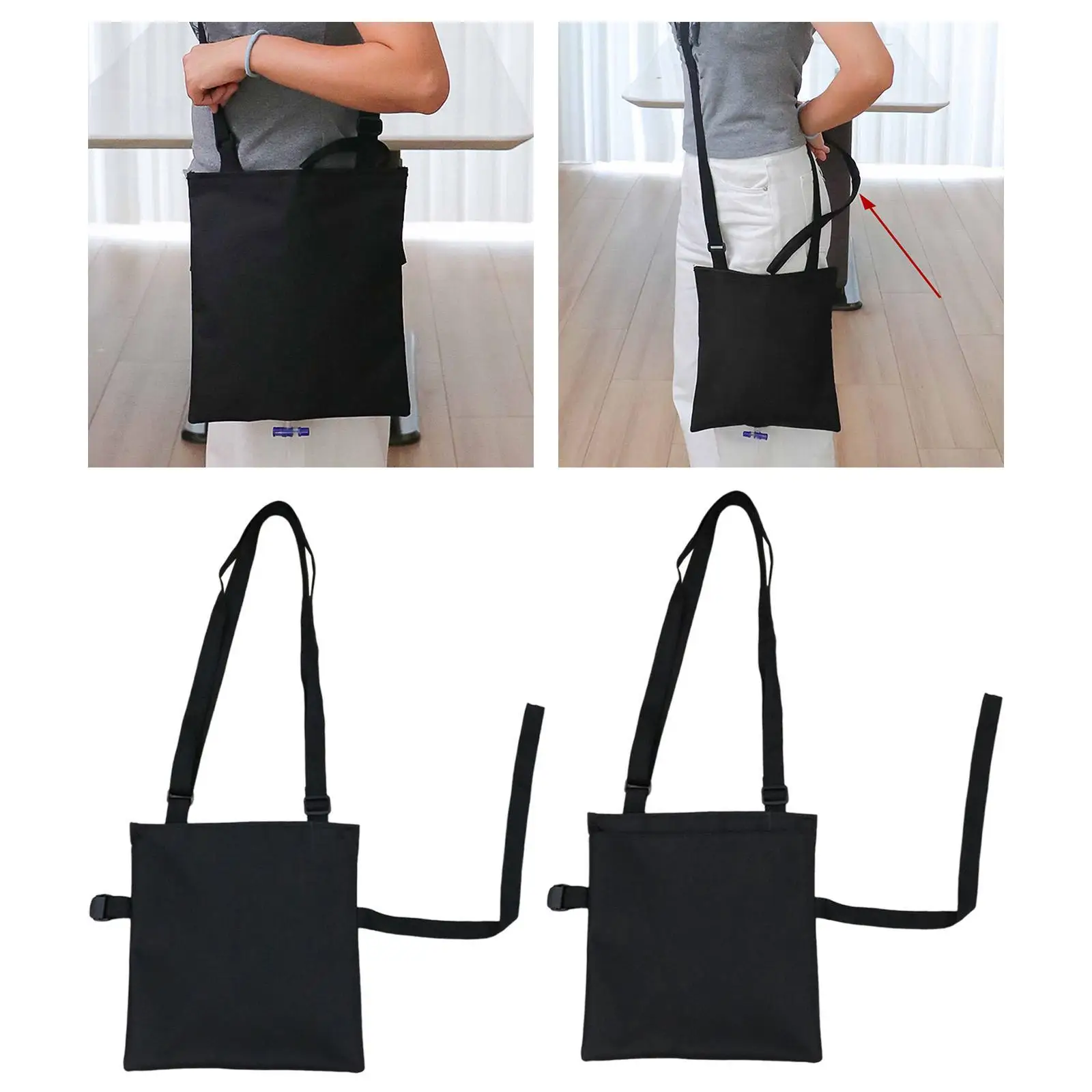 Drainage Bag Holder Washable Multipurpose Portable Lightweight Adjustable