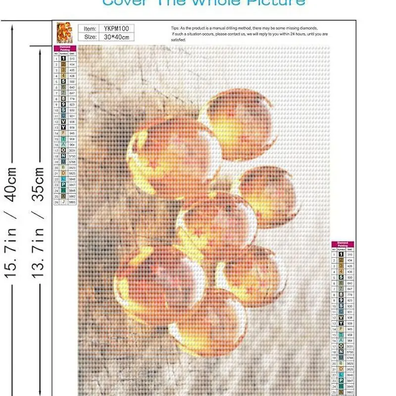 1PC Kit Lukisan Berlian 5D Full Drill, 40x50CM Seni Anime Dragon Ball Z Bola Naga Ajaib, Bordir Kristal Rhinestone DIY