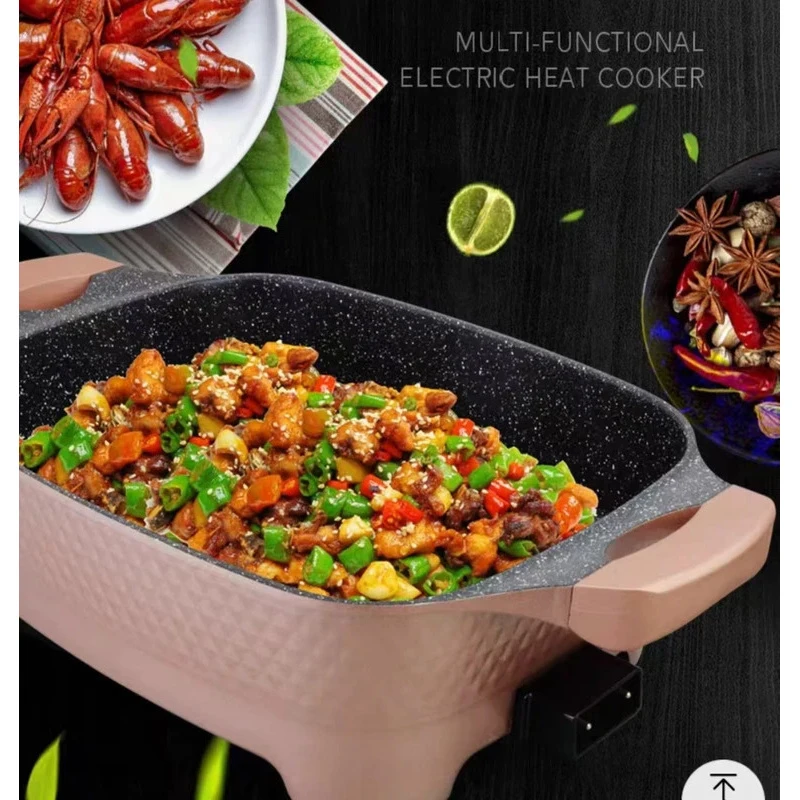 Southeast Asia'S L Aluminum Alloy Hot Pot Multi-Functional Frying Pan Dormitory Hotel RV