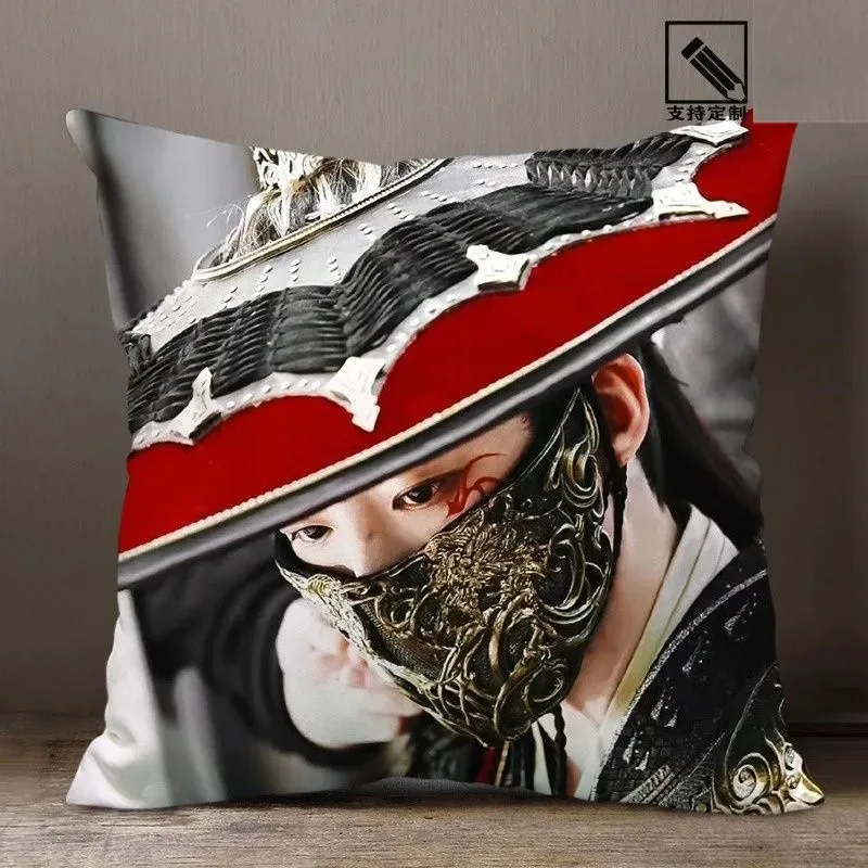 ليو يونينغ لي ييتونغ المشارك الوجهين المطبوعة المخدة التلفزيون حلم داخل حلم الدراما Stills ديكور المنزل سيارة غطاء الوسادة #4
