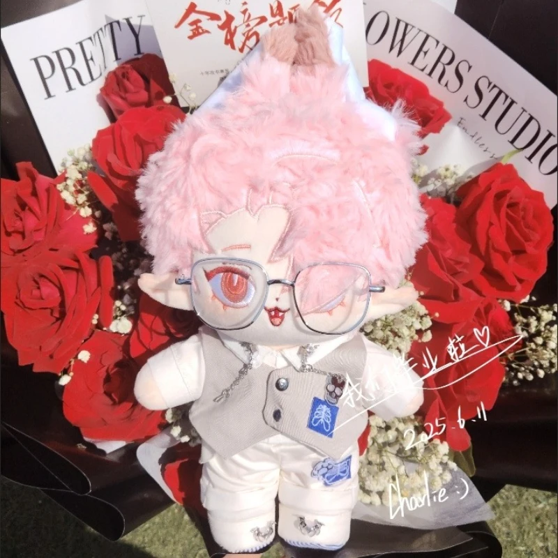 

20cm Anime Game Nu: Carnival Aster Kawaii Cosplay Cotton Doll Body With Wing DIY Soft Plushies Toy Figures Fans Collection Gifts