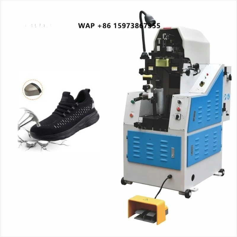 Advanced Men's Safety Shoes Heel Lasting Machine with Hydraulic Automatic Shoe Making Efficient and Innovative Seat Technology