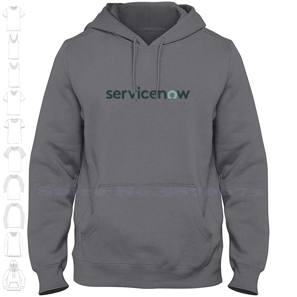 ServiceNow Logo Fashion Sweatshirt Top Quality 100% Cotton Hoodies