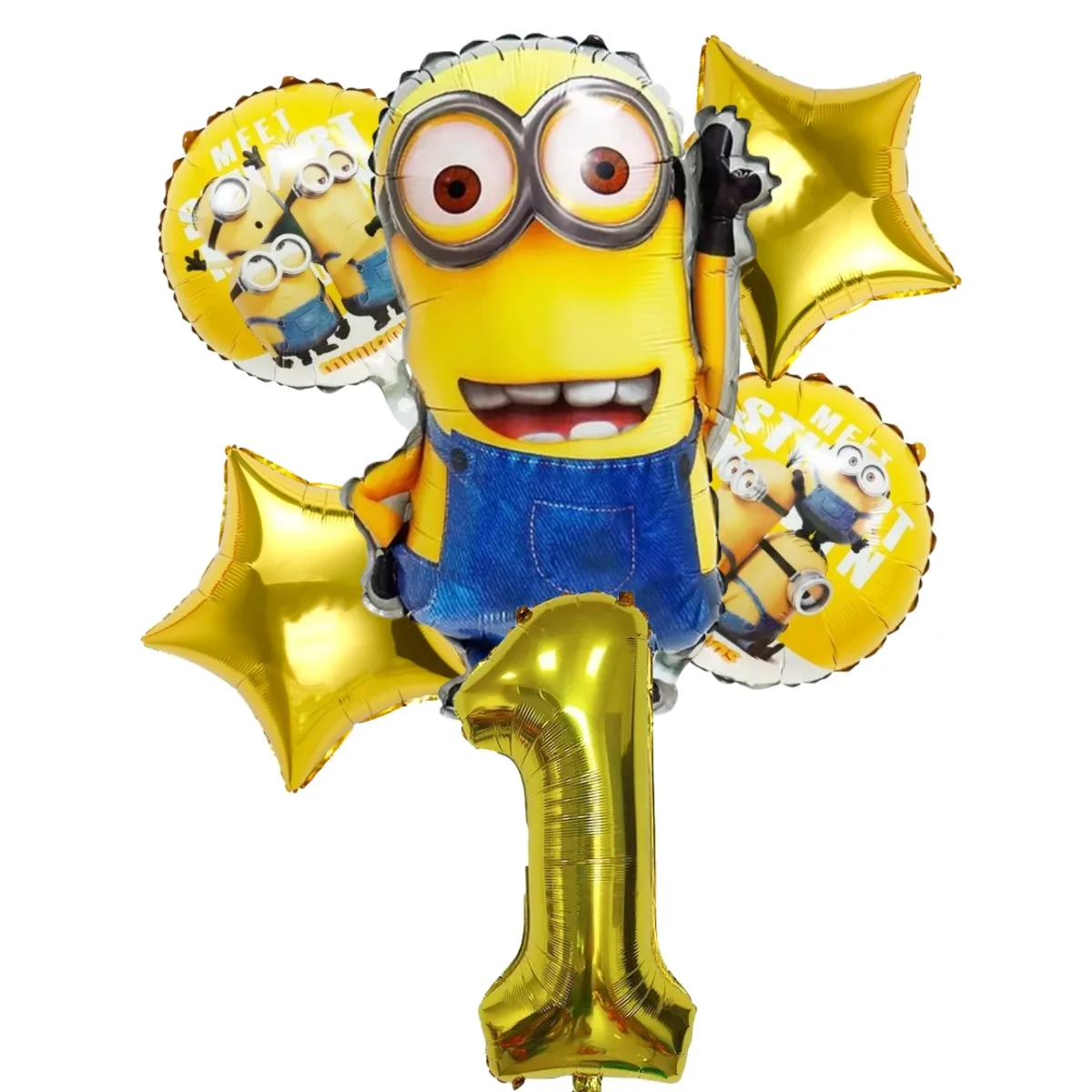 عالية الجودة لوازم الحفلات التوابع بالونات كرتونية أدوات المائدة القابل للتصرف استحمام الطفل حفلة خلفية القرن قبعة ملصق حقيبة #5