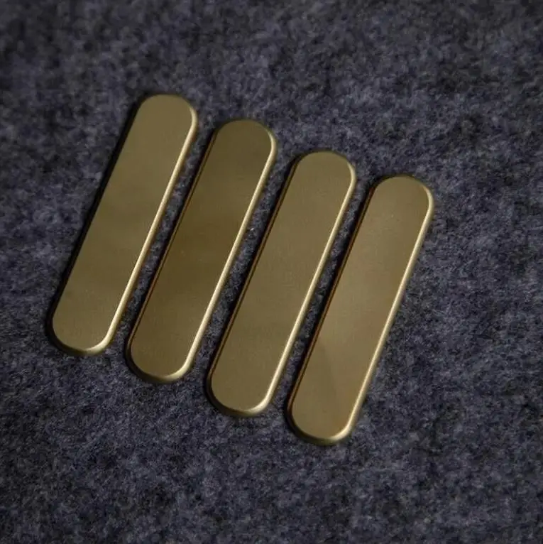 1 Pair Brass Knife Handle Patches for 58MM Victorinox Swiss Army Knives Excluding knives