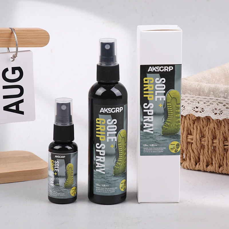 Spray do chwytu 30ML/120ML do butów bramkarskich, butów do koszykówki, spray do podeszwy, wzmacniacz trakcji do sportowych sneakersów