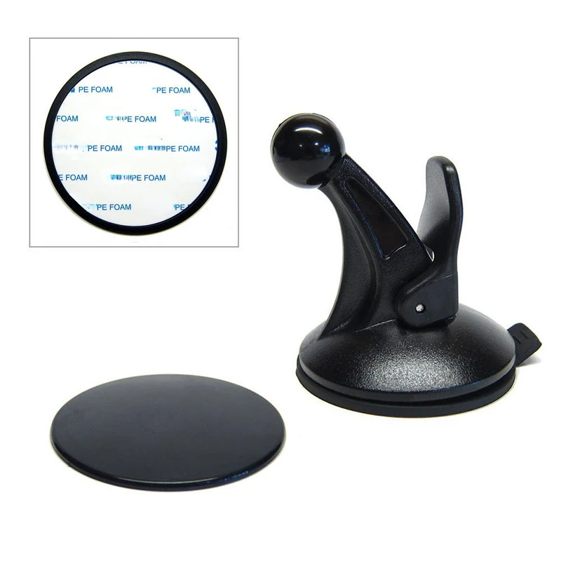 65mm 80mm 95mm 100mm M3 Adhesive Foam Tape Suction Cup Holder Base Car GPS Driving Recorder Mobile Phone Holder Fixed Sucker Pad