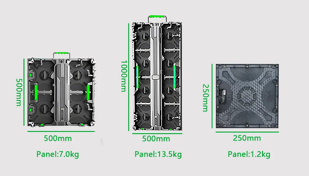 P2.6 P2.9 Rental LED Display 500x1000 500x500 LED Wall Concert Backstage LED Screen Indoor Outdoor LED Video Wall LED Screen