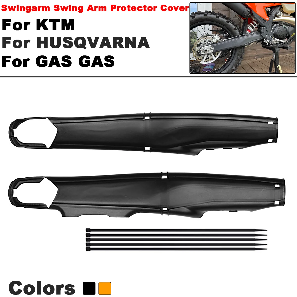 2024 Motorcycle Swingarm Swing Arm Protector Cover For KTM EXC EXCF XCW XCFW XC XCF SX SXF HUSQVARNA TC TE FC FE 150-500 MOTO