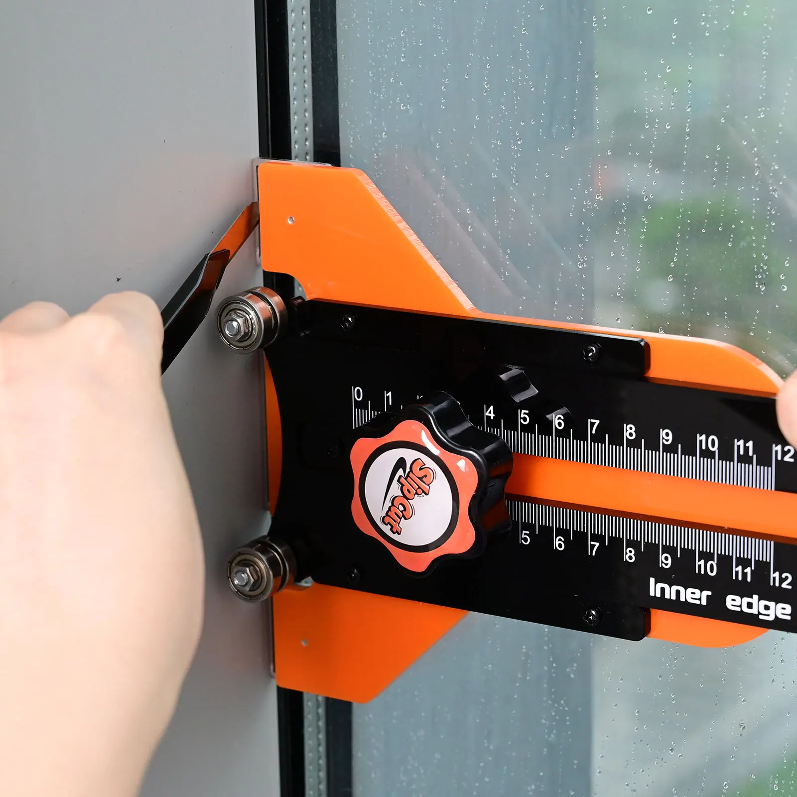 EHDIS Edge Wraps Precise Cutting Template Corner / Straight Line Trimming Aid Tool For Furniture Decal Paper Vinyl Film Styling