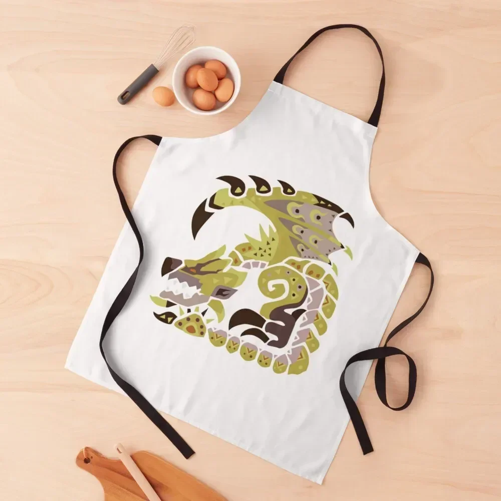 

Gold Rathian Apron Chef Accessory Men kitchen Apron