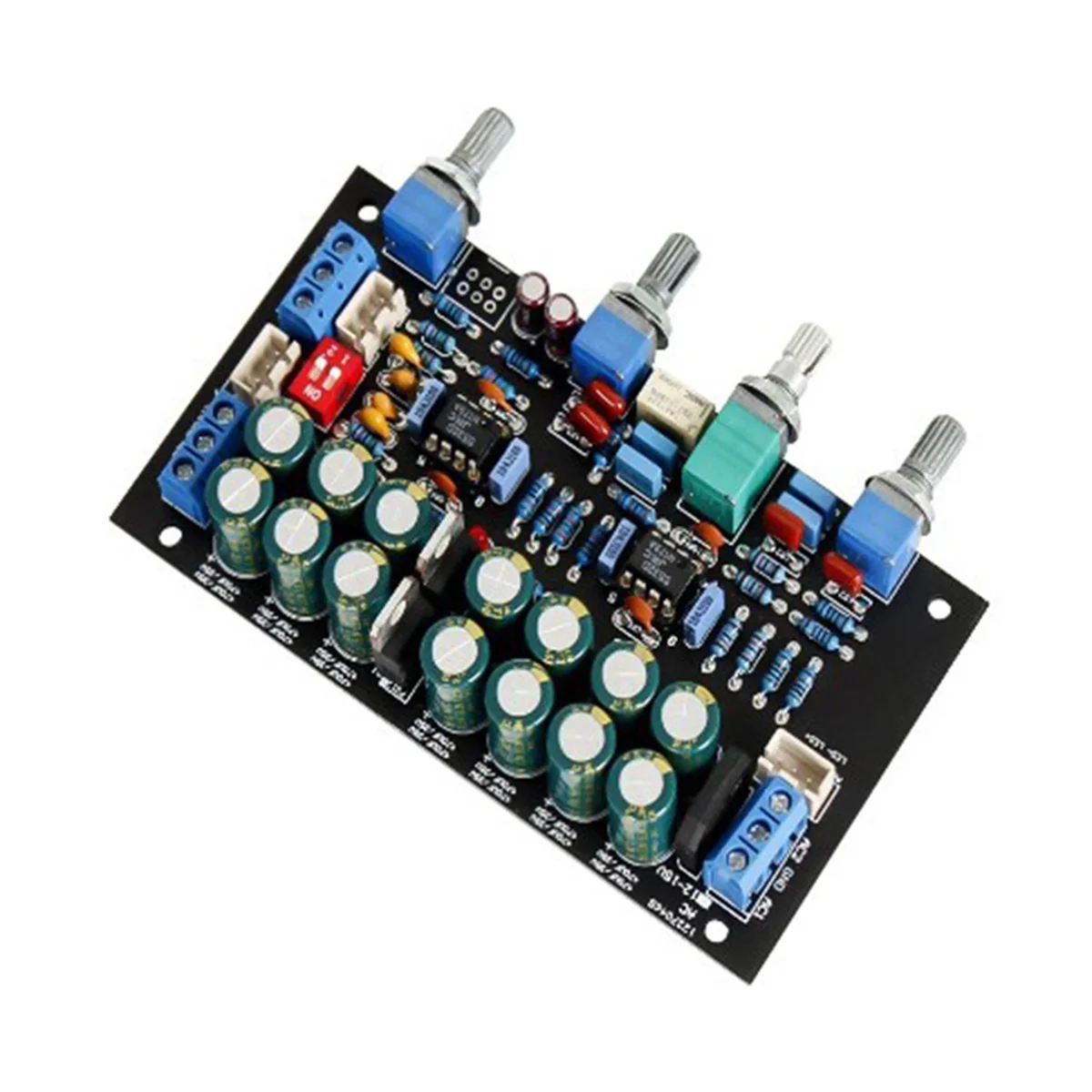 Convenient Multifunctional Pre-Amplifier Tone Board Preamp Volume Tone Control DIY Speaker Amplifiers Sound Audio Amp