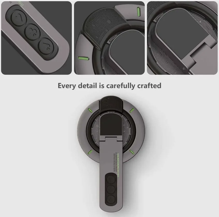 360 ° Rotation Magnetische Telefongriffe Ständer Magnetischer Fingerringhalter doppelseitig für Magsafe iPhone 17 16 15 14 13 12 Pro Max