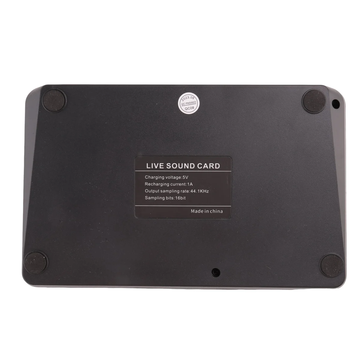 خلاط صوت موثوق به، بطاقة صوت حية وواجهة صوتية مع تأثيرات خلاط DJ ومبدل الصوت، استوديو إنتاج البودكاست-ABDQ