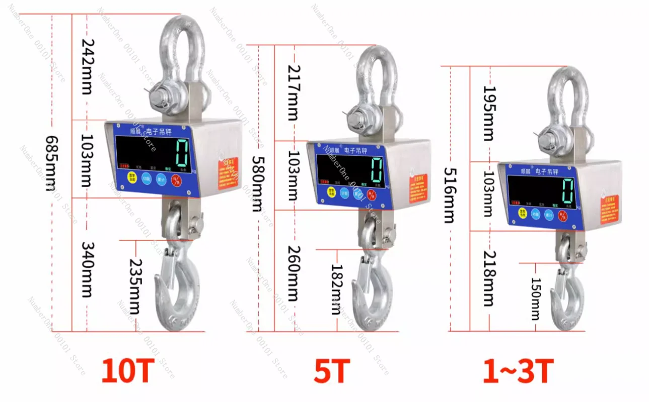 

Electronic Scale Crane Scales 5T 3T