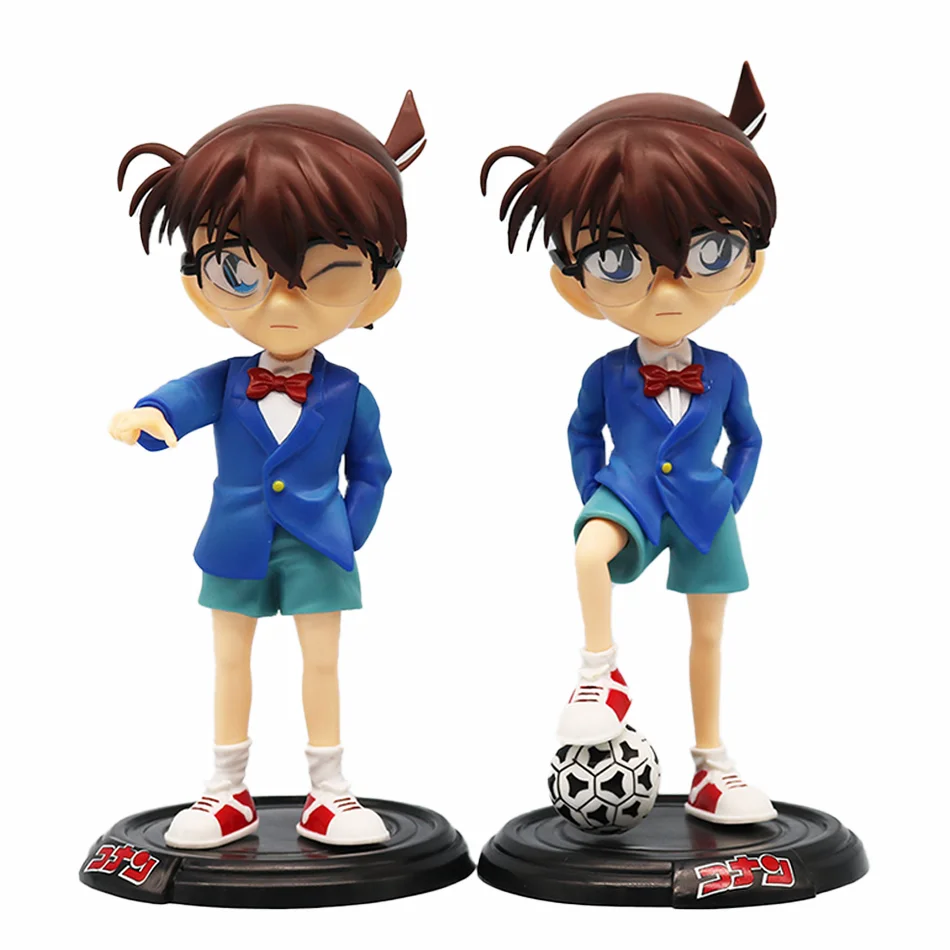 New 20cm Anime Detective Conan Kudou Shinichi figure Pvc Figure Doll Collection Display Toy Model Gift