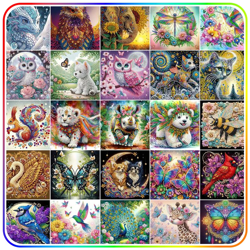 SDOYUNO-Diamond Painting Special Diamonds Animal Diamond Mosaic Cross Stitch Kit Printed Diamond Pictures Diamond Mosaic Diy Set