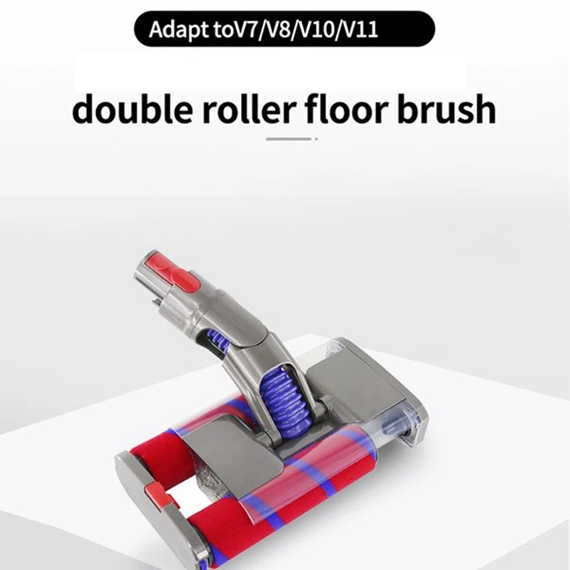 ダイソン用電動床ブラシ,真空アタッチメント,ソフトパイル,ダブルローラー,吸引ヘッド,v8,v7,v10,v11,v15