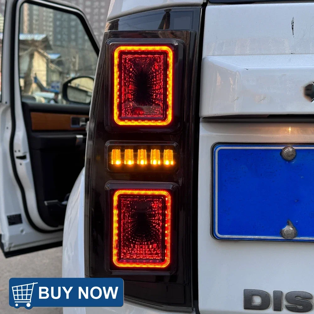 

For Land Rover Discovery 4 2010-2016 Car Taillights Assembly Upgrade LED Streamer Brake Light Auto Rear Back Lamps Accessories