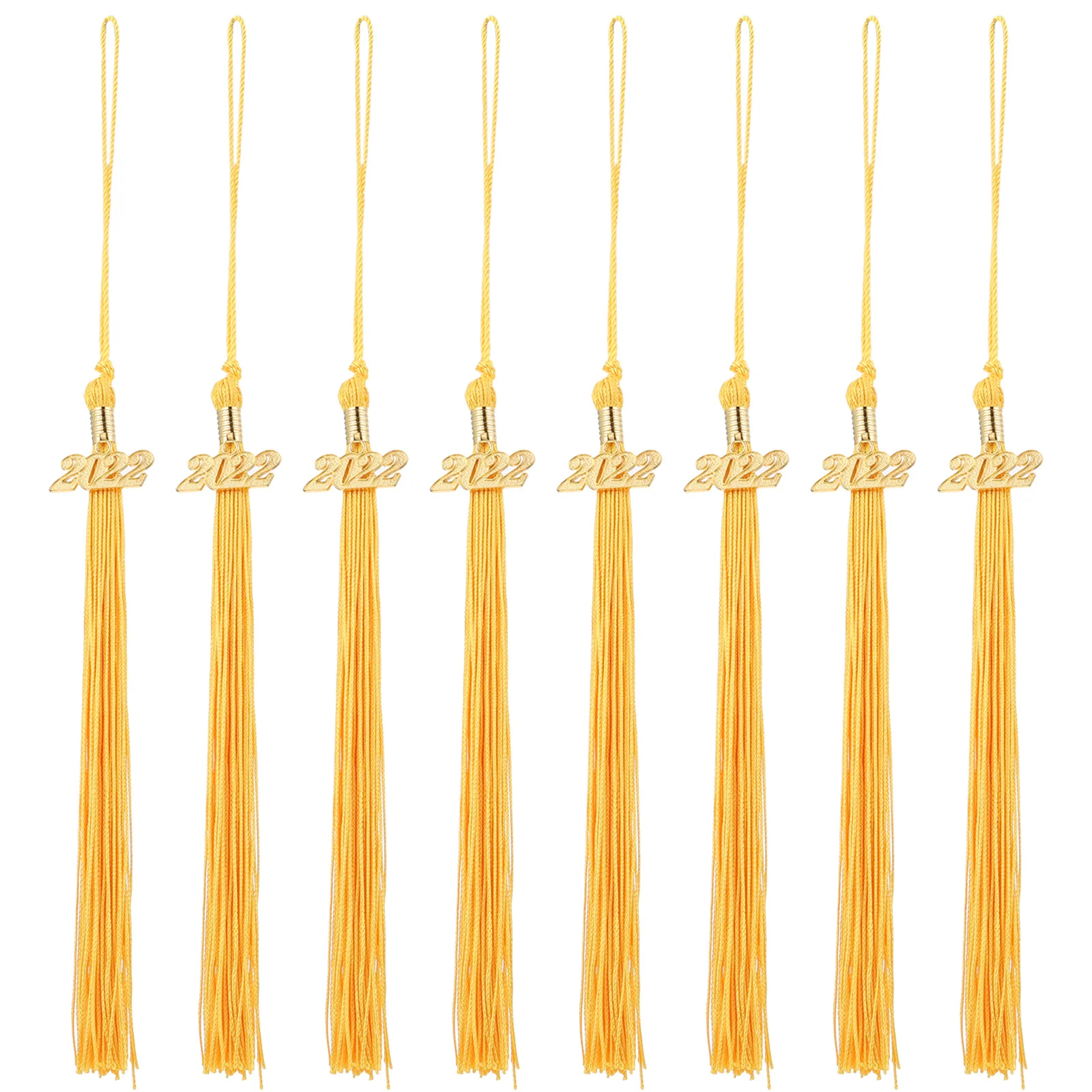 

8 pcs Graduation Doctoral Hat Tassel Creative Pendant Hanging Decor Lightweight Durable Polyester Graduation Accessories Party