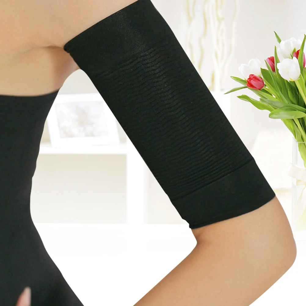 4Pairs Burn Fat Arm Slimmer Shaper Sleeves Elastic Lightweight Seamless Arm Shaperwear Promote Blood Circulation