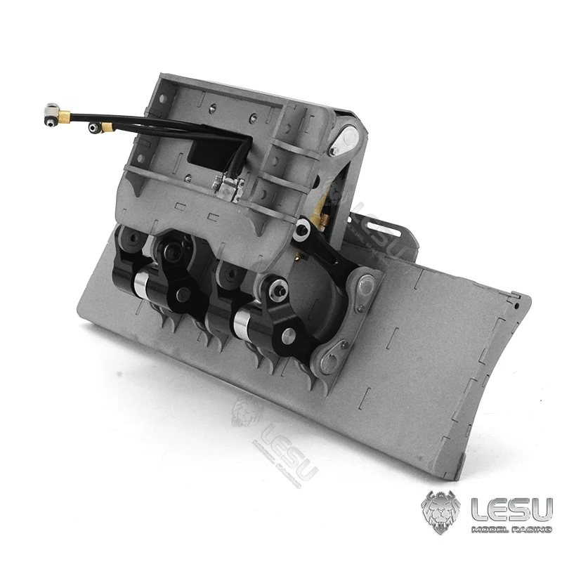 LESU AT-C0034 full metal front shovel suitable for 1/14 construction machinery model RD-A0006 wheel excavator