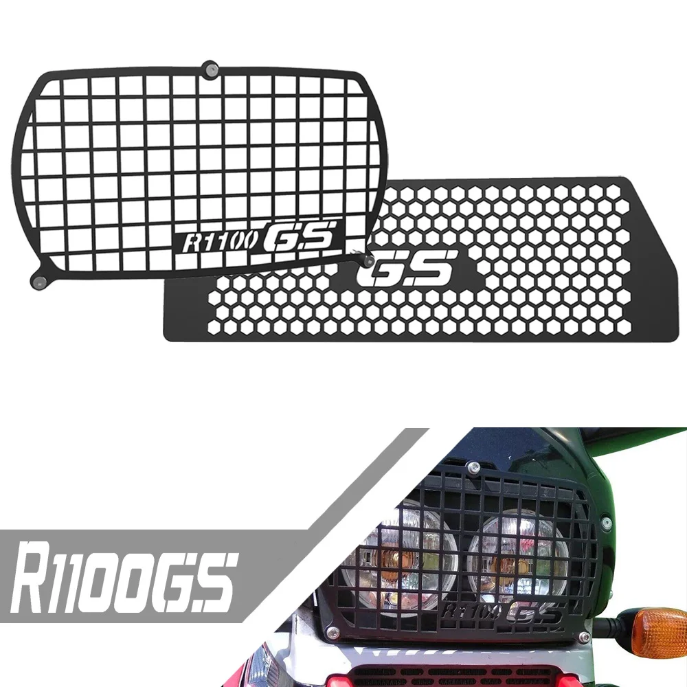 

FOR BMW R1100GS 1994-1999 1995 1996 1997 1998 R 1100GS R 1100 GS Motorcycle Headlight & Radiator Cooler Protective Grilles Set