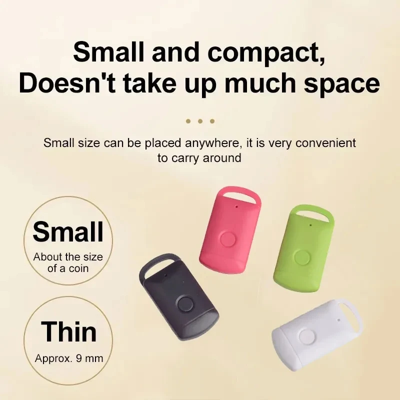 Mini GPS Tracker for Kid Dog Pets Key Finder Bluetooth Anti-lost Alarm Smart Air Tag Wireless Child Bag Wallet Finder Locator
